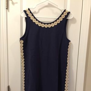 Lilly Pulitzer Navy Stella Shift Dress